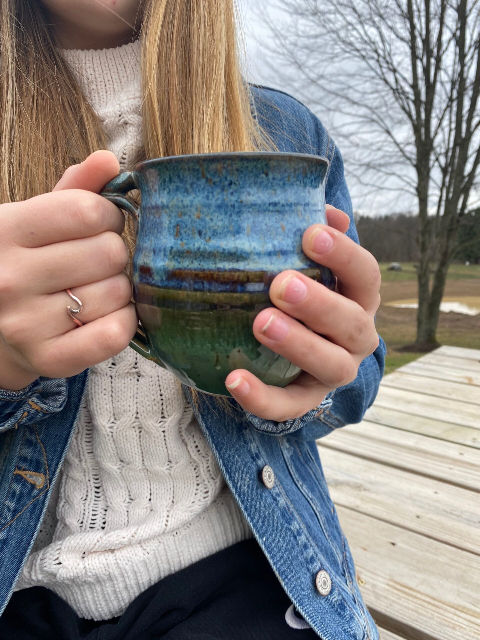 Handthrown Pottery Mug - Image 5