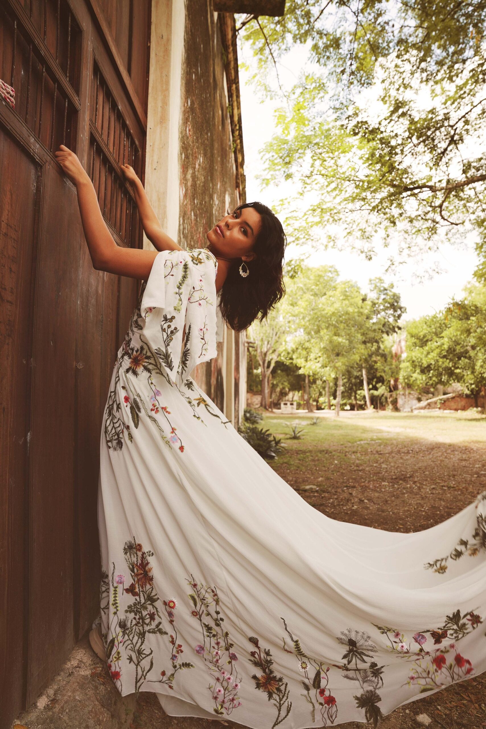 Flora — Colorful Embroidered Gown - Image 6