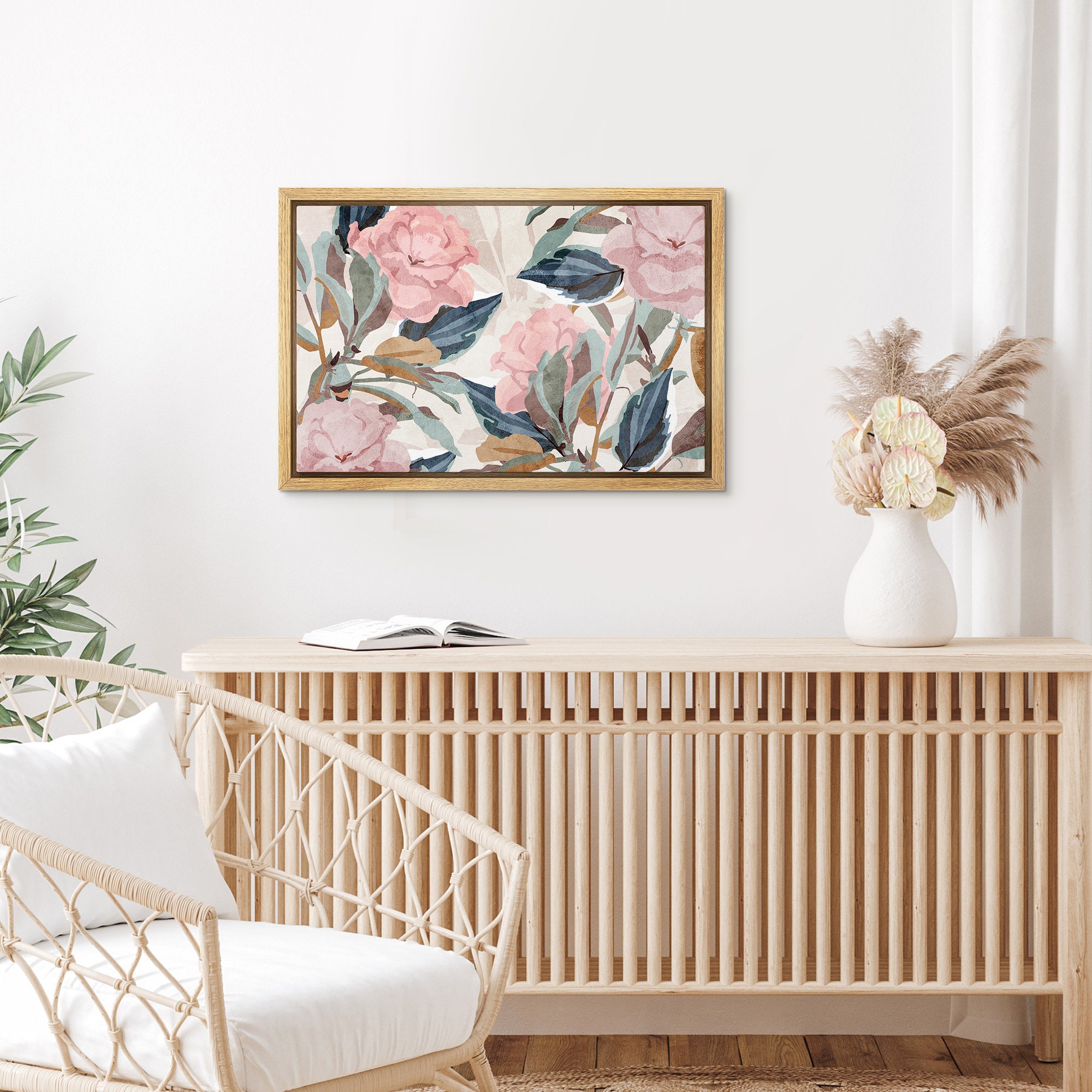 Boho Decor, Botanical Flower Gallery Wall Art Set - Image 3