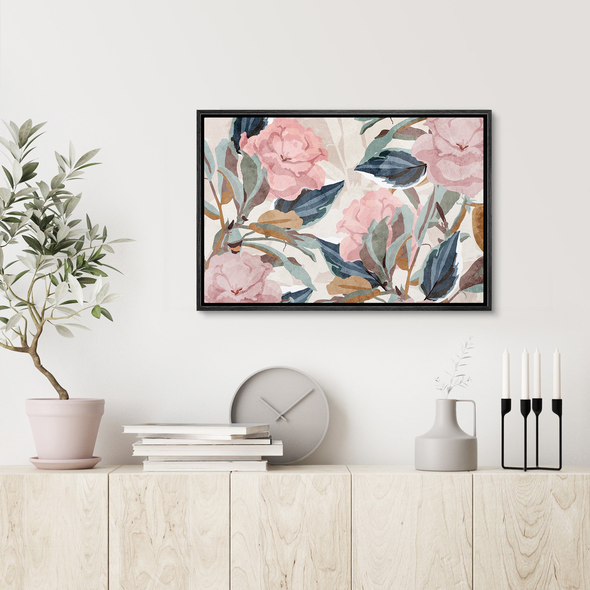 Boho Decor, Botanical Flower Gallery Wall Art Set - Image 7