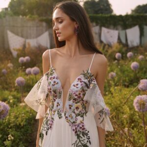 Eden — Pansy Colorful Wedding Dress