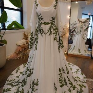 Olive — Green Vines Nature Inspired Wedding Dress