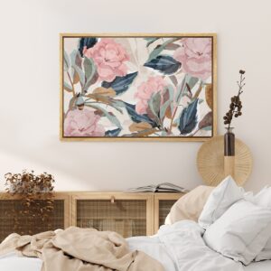 Boho Decor, Botanical Flower Gallery Wall Art Set