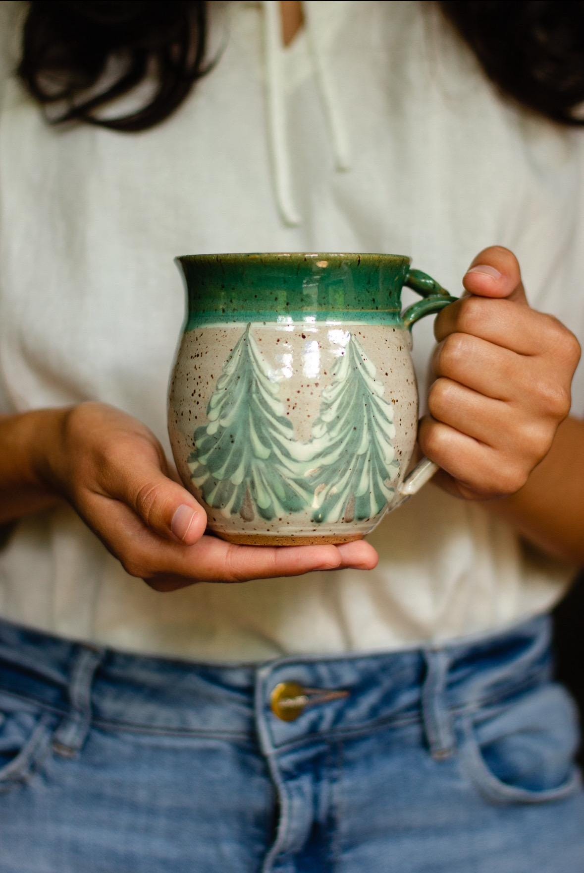 Winter Tree Ceramic Coffee Mug - Image 3