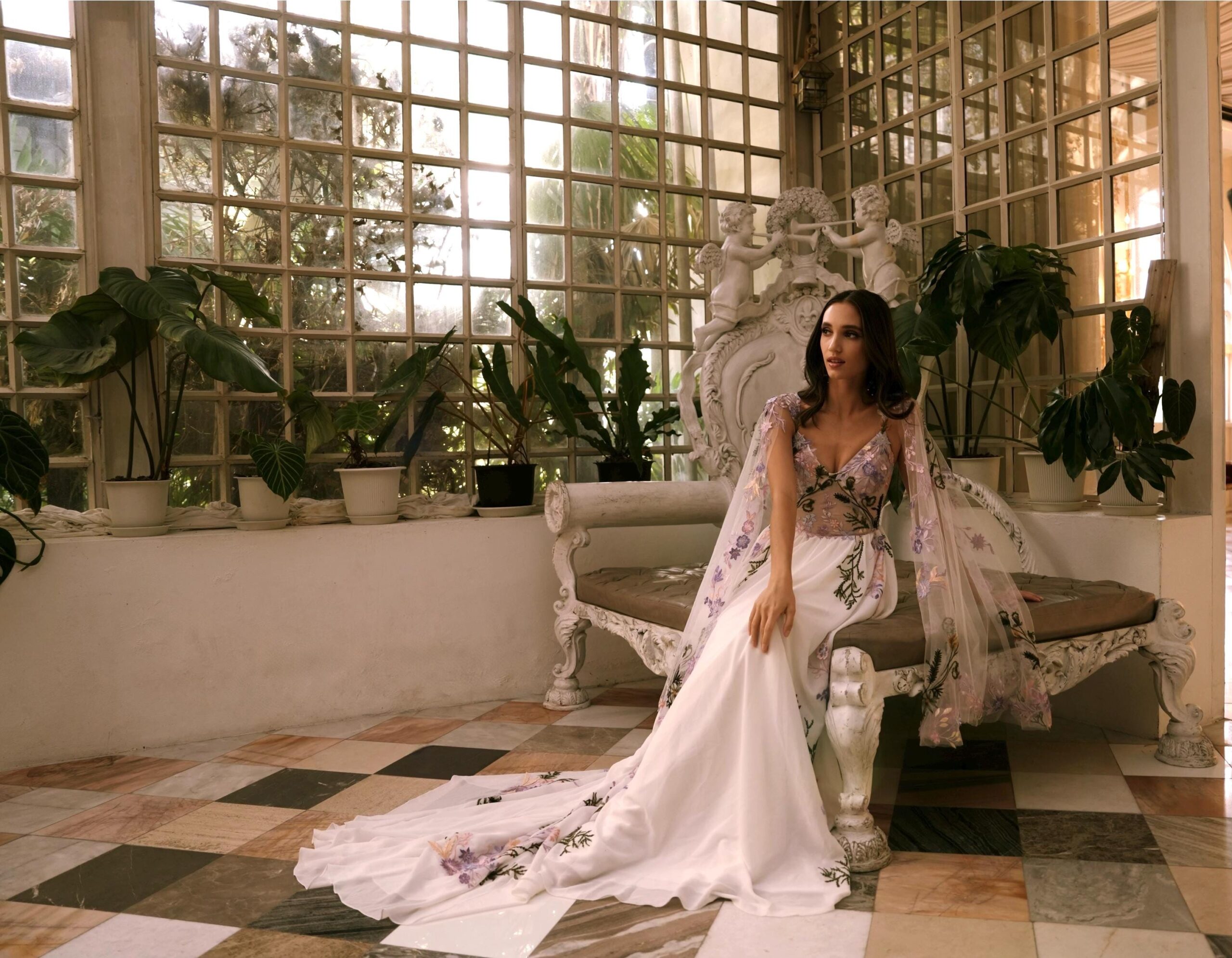 Fae — Purple Floral Wedding Dress - Woodland Dress - Nontraditional Wedding Dress - Unique Boho… - Image 8