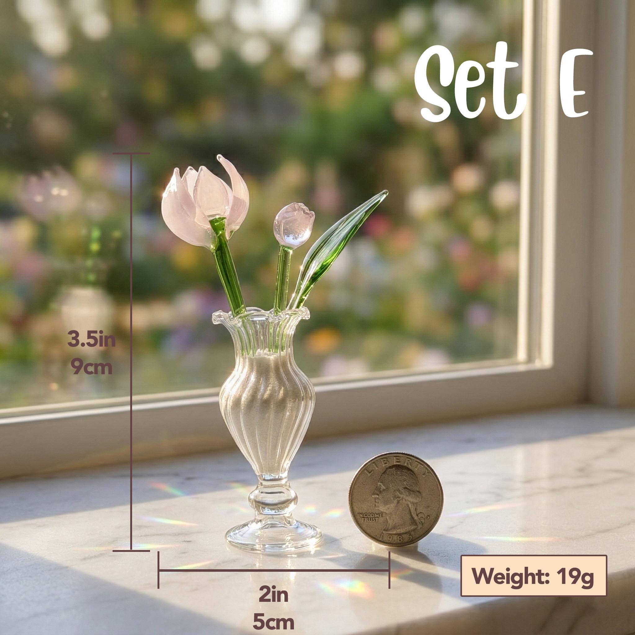 Handblown Glass Lily Flower for Mother's Day - Image 10