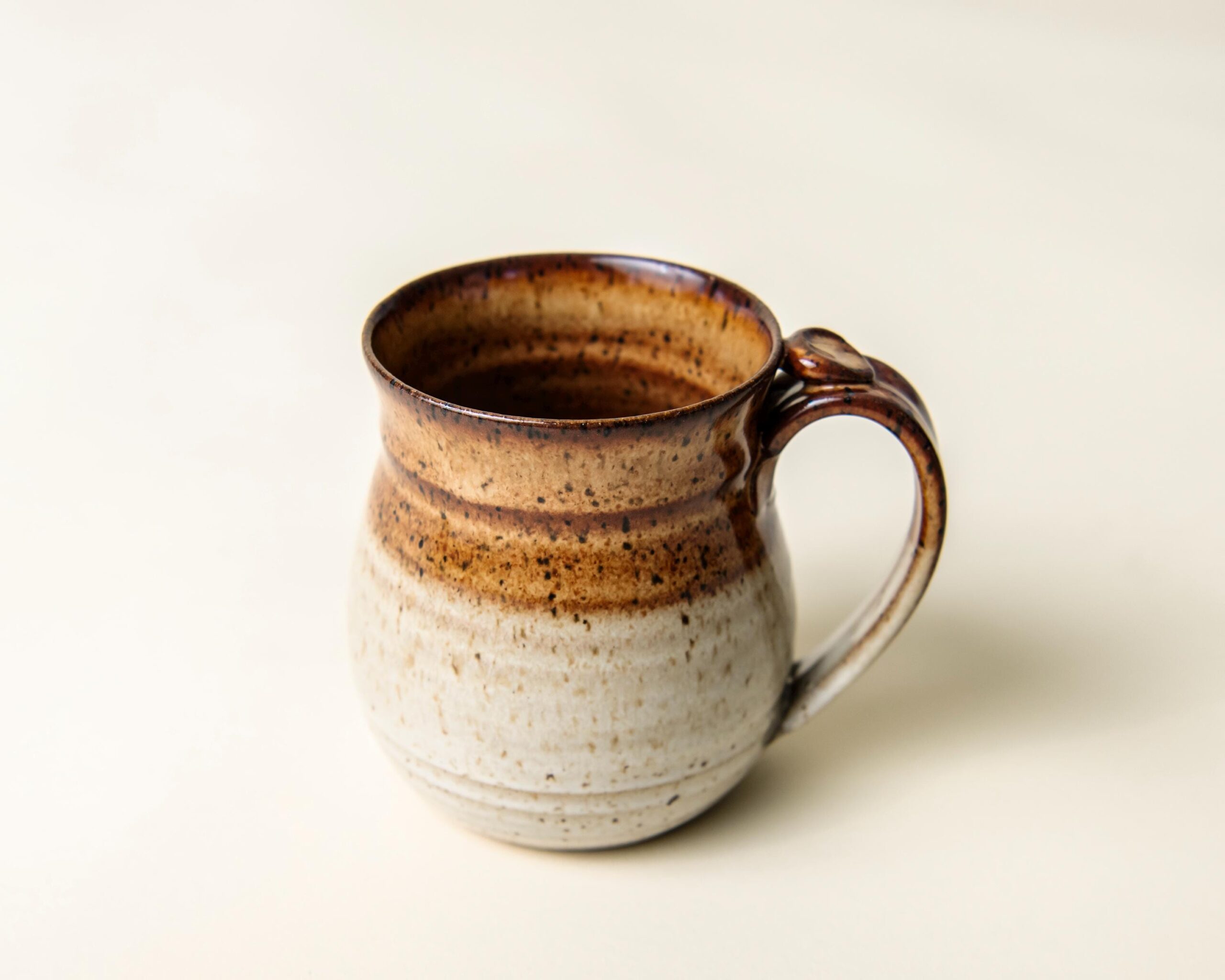 Handmade stoneware coffee mug ceramic mug clay cup