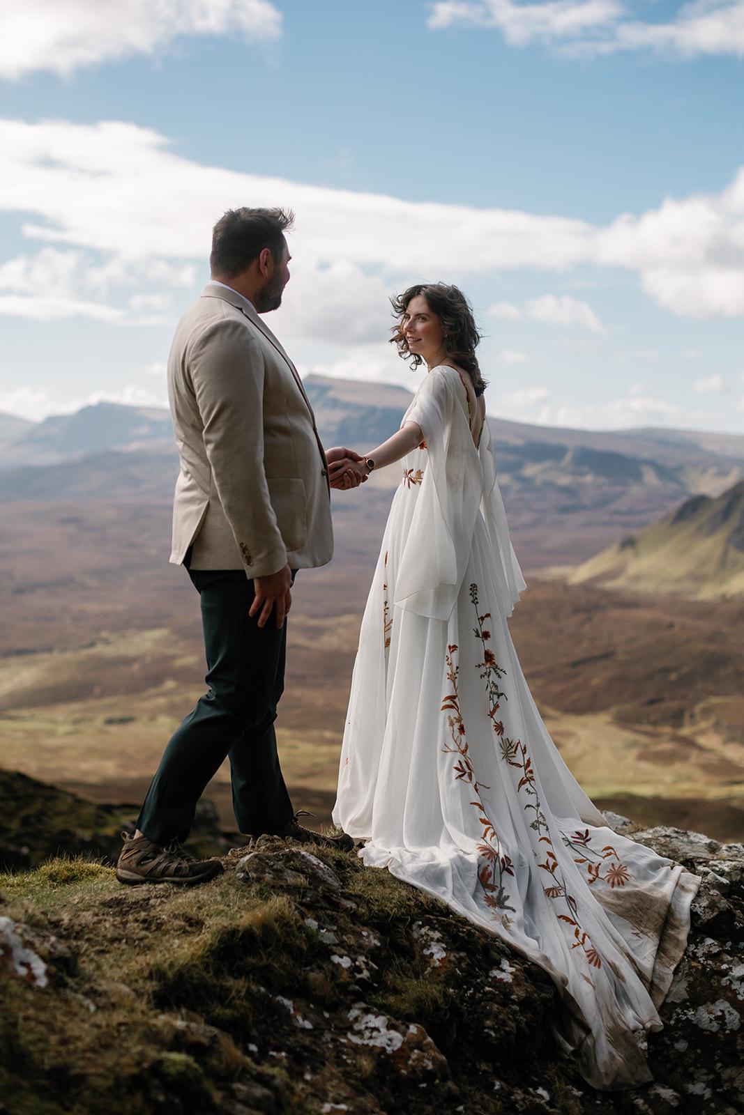 Autumn 2.0 — Elegant Floral Applique Wedding Dress - Image 8