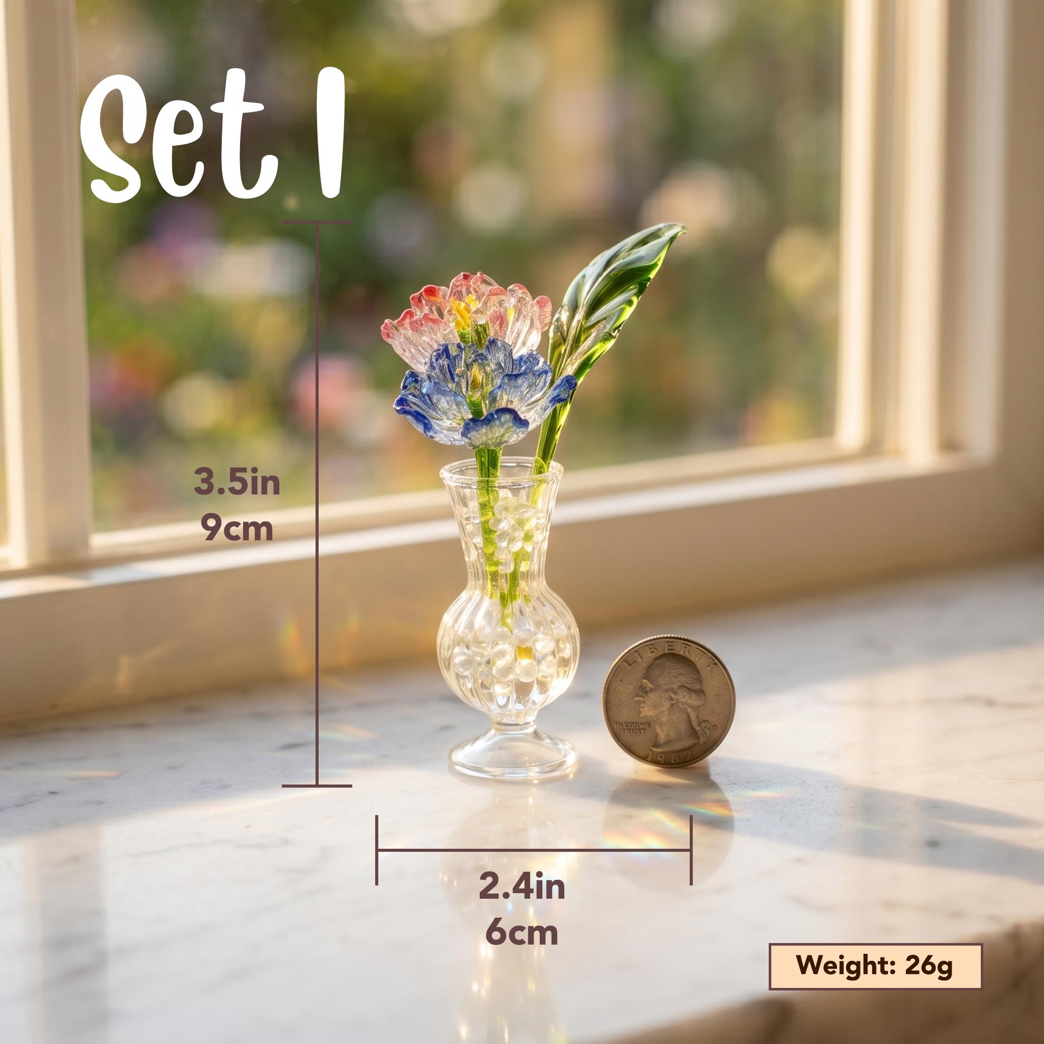 Handblown Glass Lily Flower for Mother's Day - Image 14