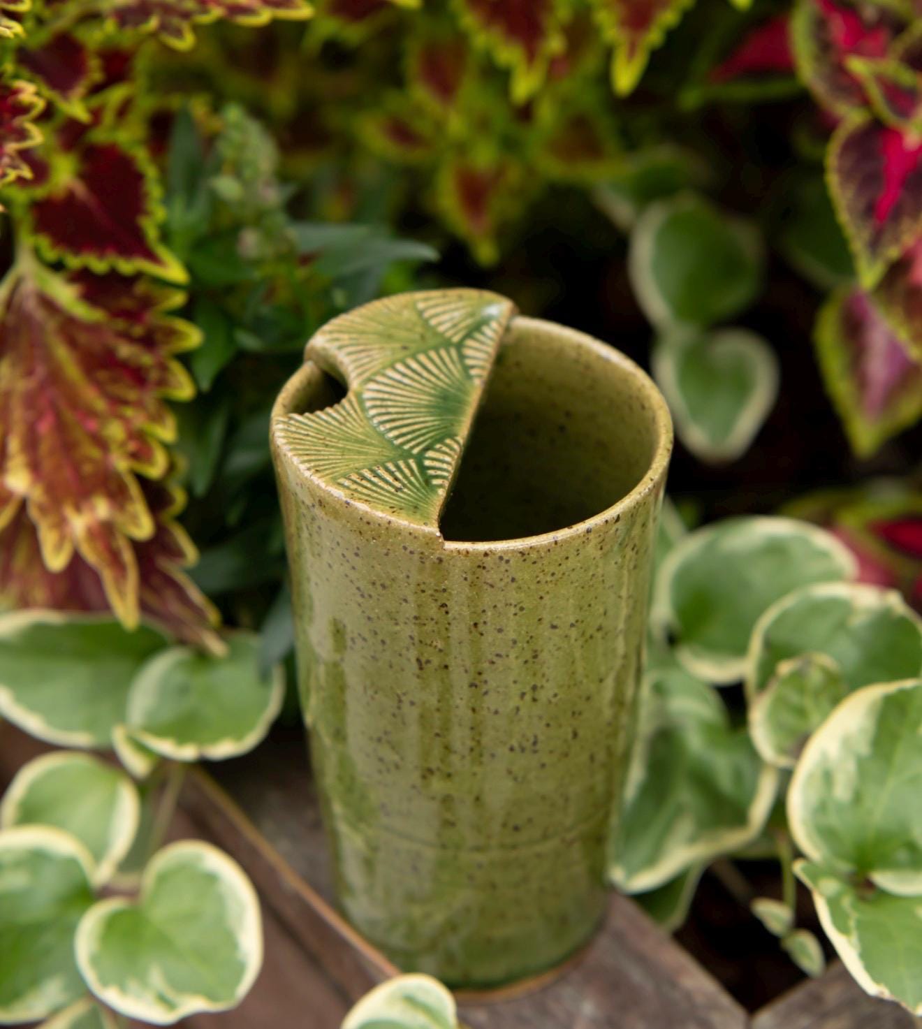 The Libby Travel Mug hand thrown ceramic mug cup Pottery Travel Mug Cup with attached lid fits in cup… - Image 14